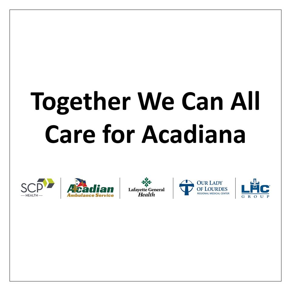 Together We Can All Care for Acadiana - Community healthcare leaders come together with combined voices