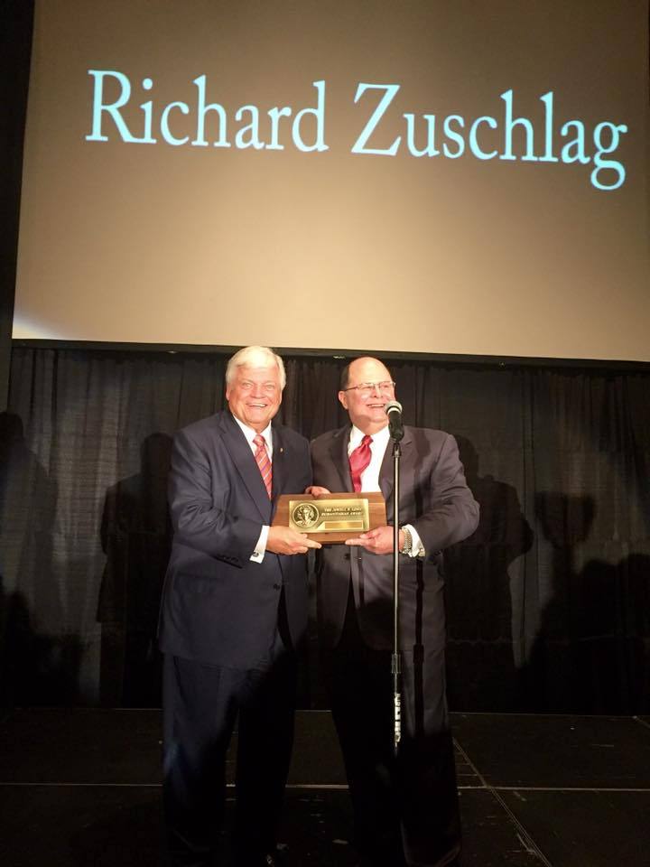 Richard Zuschlag Receives the 2016 Jewell P. Lowe Humanitarian Award from 232-HELP