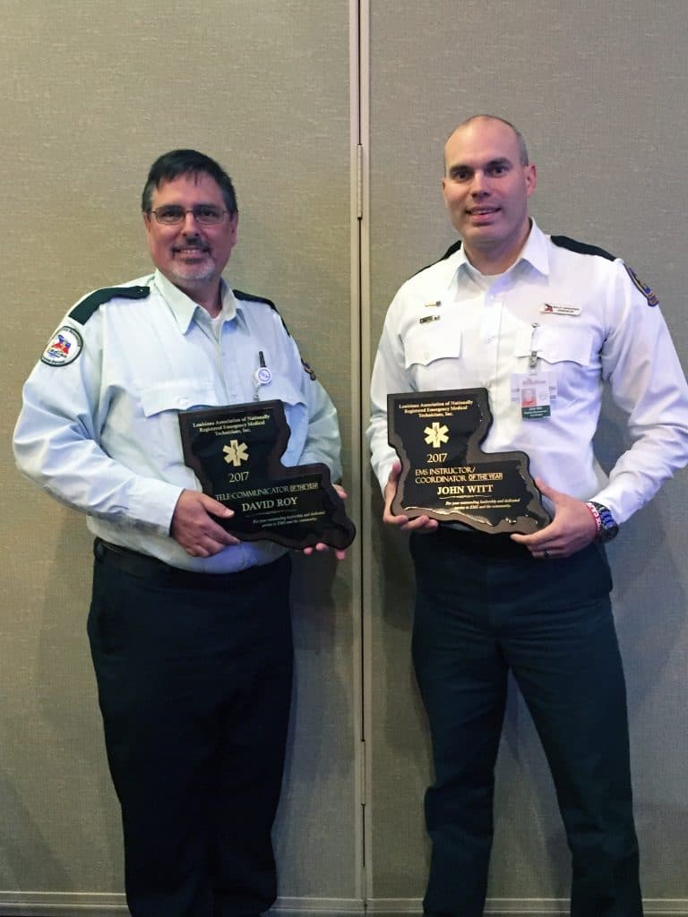 Two Acadian Employees Win LANREMT Awards