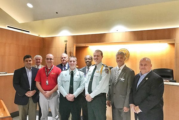 Paramedic and EMT of the Year honored by Jackson County BOS