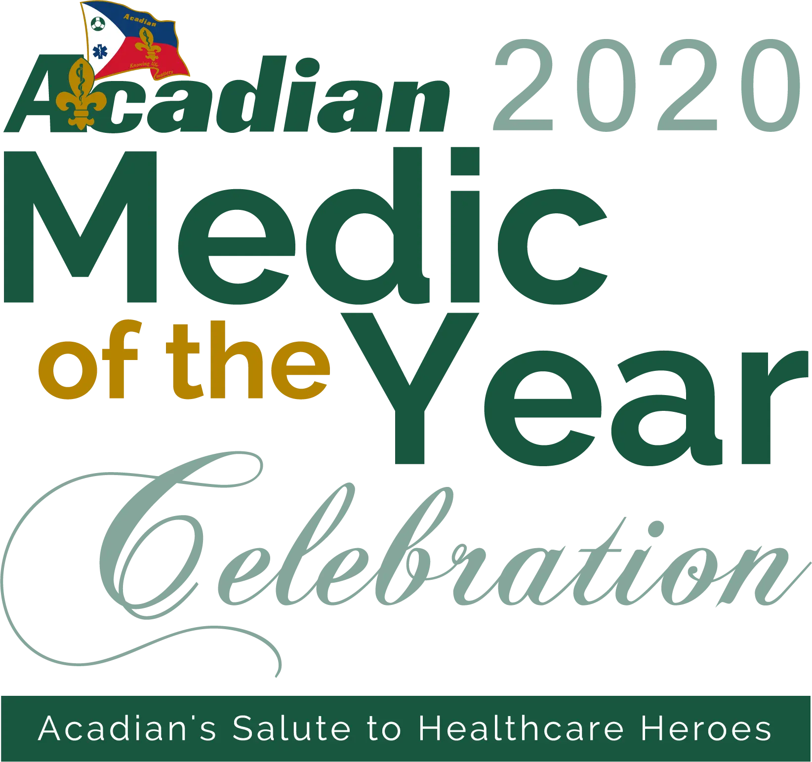 2020 Medic of the Year Celebration logo