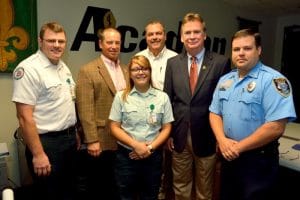 Acadian Ambulance dispatcher recognized for heroic lifesaving efforts
