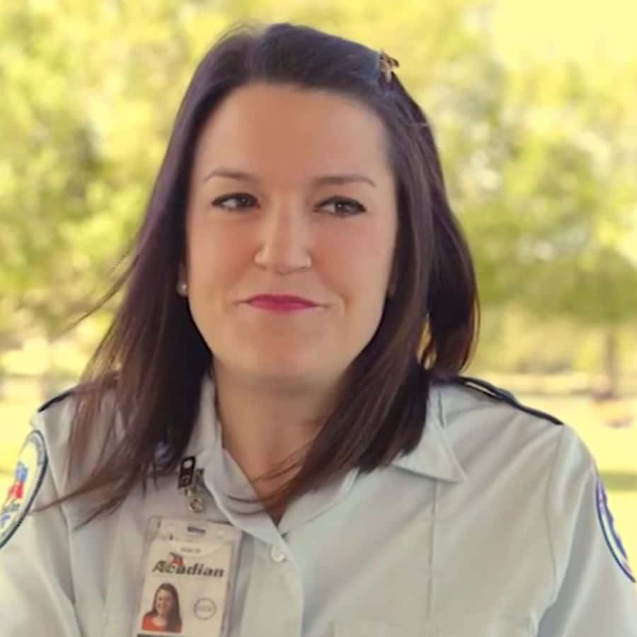 Louisiana EMT of the Year 2016, Allison Salamoni