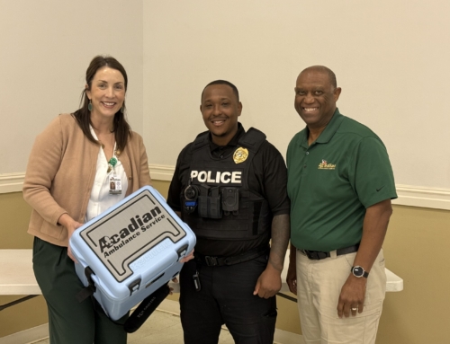 Acadian Ambulance Honors First Responders with Appreciation Lunch at Mowad Civic Center