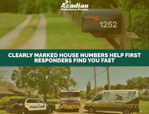Acadian Ambulance Reminds Residents to Clearly Mark Home Addresses