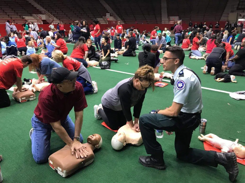 Community CPR training