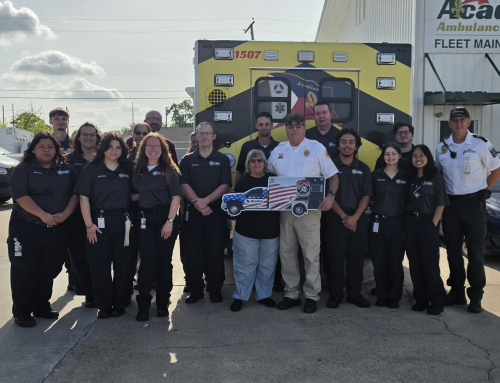 Local Fire Chief Inspires Future EMTs at Acadian’s National EMS Academy