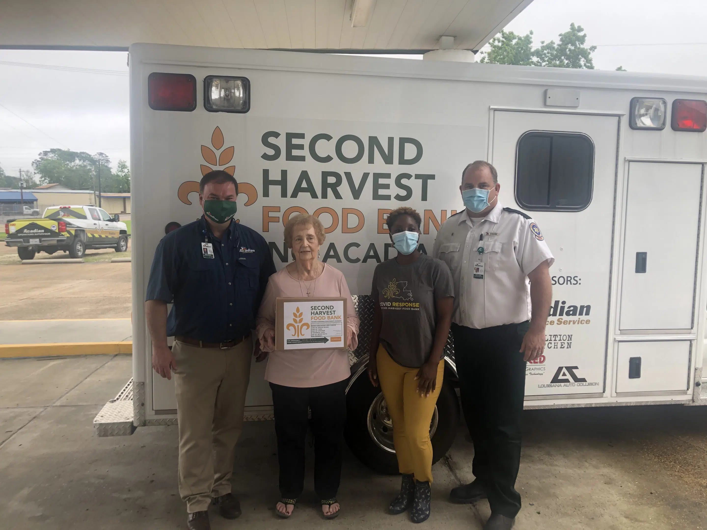 Acadian partners with Jeff Davis Council on Aging and Second Harvest