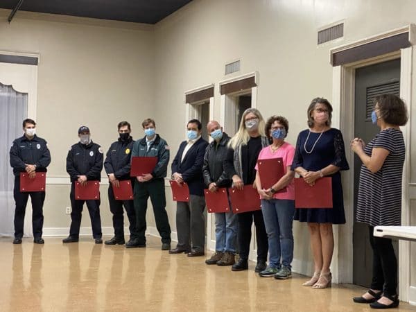 Medics honored by Louisiana chapter of American Red Cross