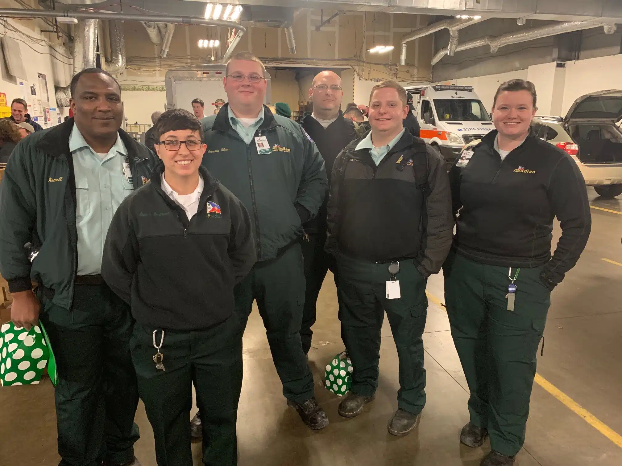 Acadian Ambulance team in Tennessee