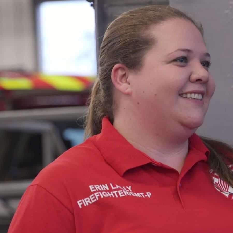 Texas Paramedic of the Year 2016, Erin Lally