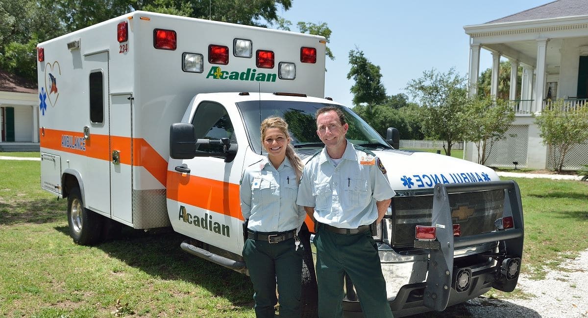 Acadian Ambulance team in Mississippi